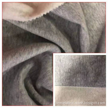 65%Polyester 35%Cotton Interloop Fleece Knitted Fabric